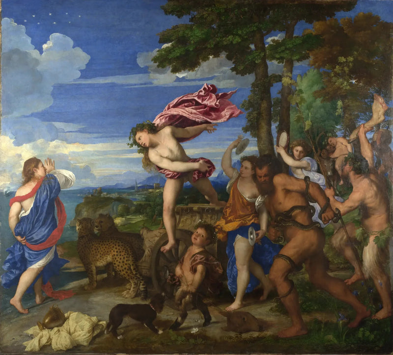 Bacchus ve Ariane - Titian
