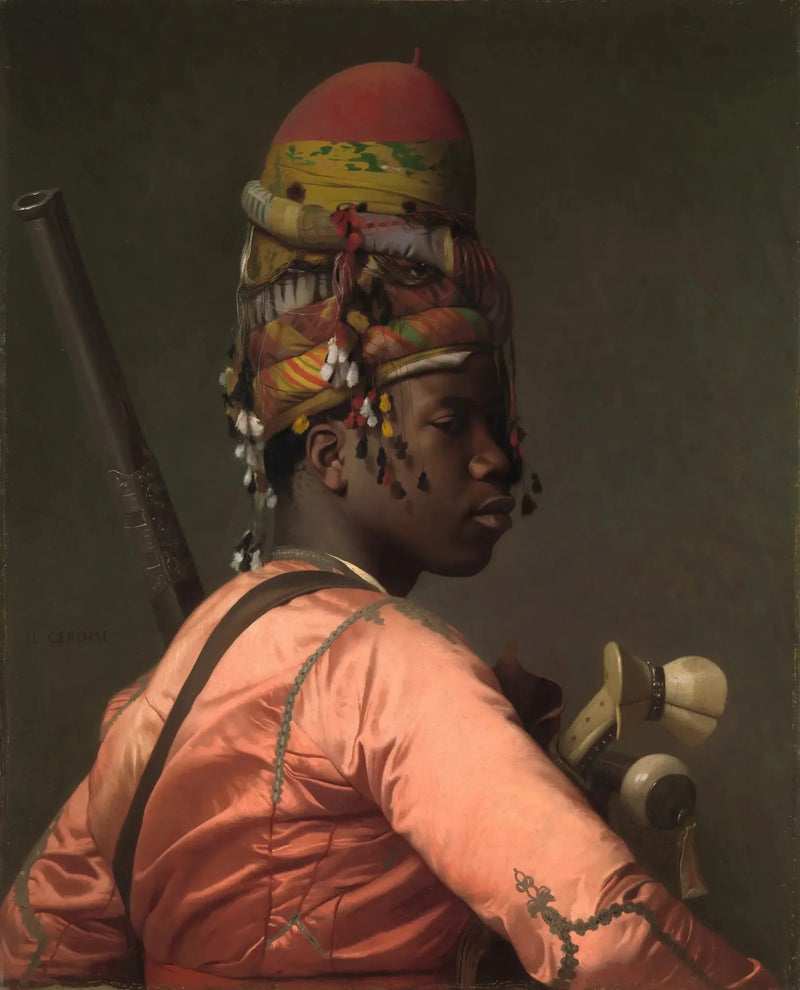 Bachi Bouzouk siyah - Jean-Léon Gérôme