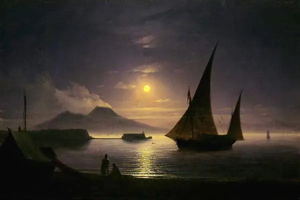 Napoli Körfezi - Ivan Aïvazovski