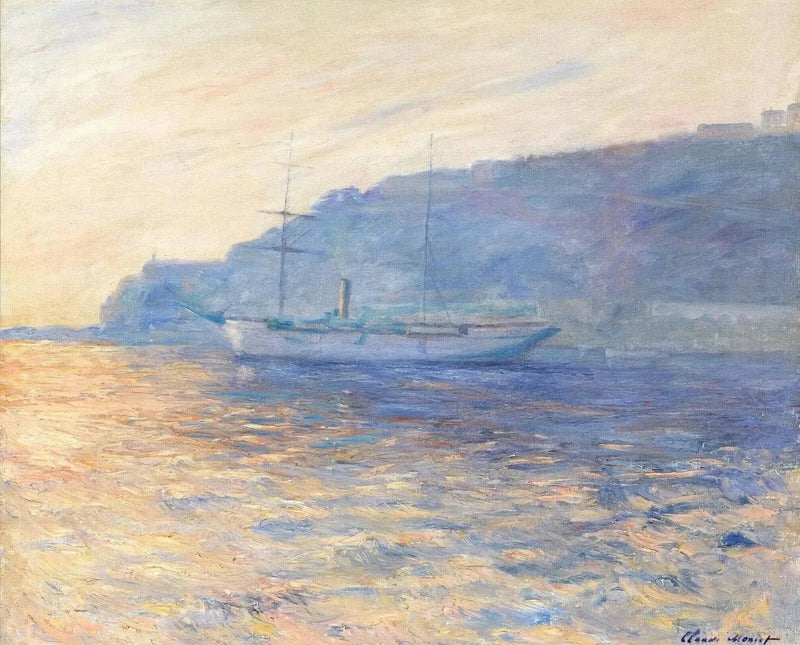Monako Körfezi W891b - Claude Monet