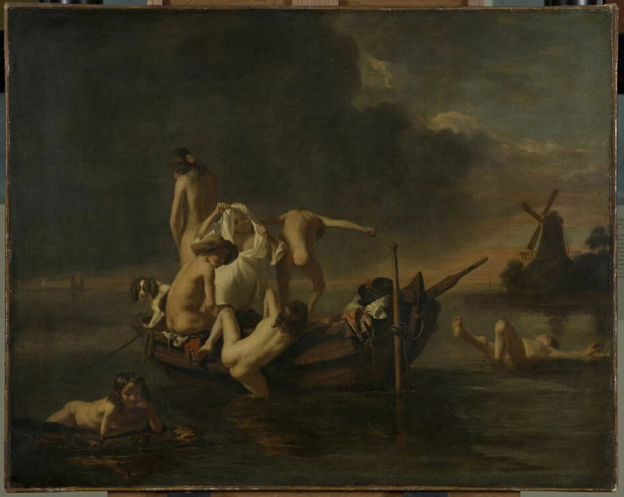 La Baignade - Nicolaes Maes
