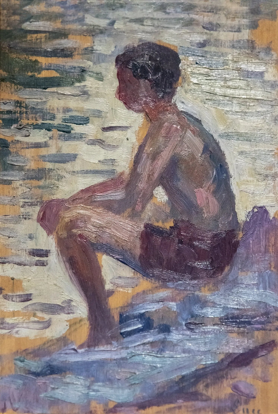 Yüzücü - Maximilien Luce