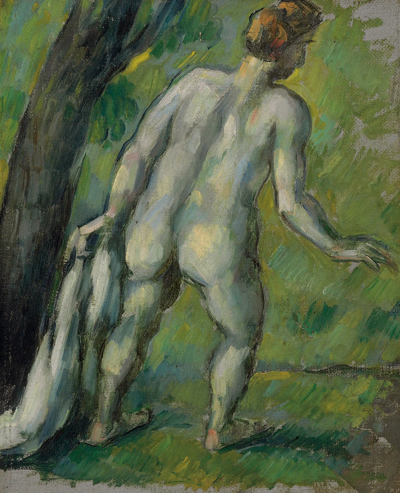 Sırtından Görülen Yüzücü - Paul Cézanne