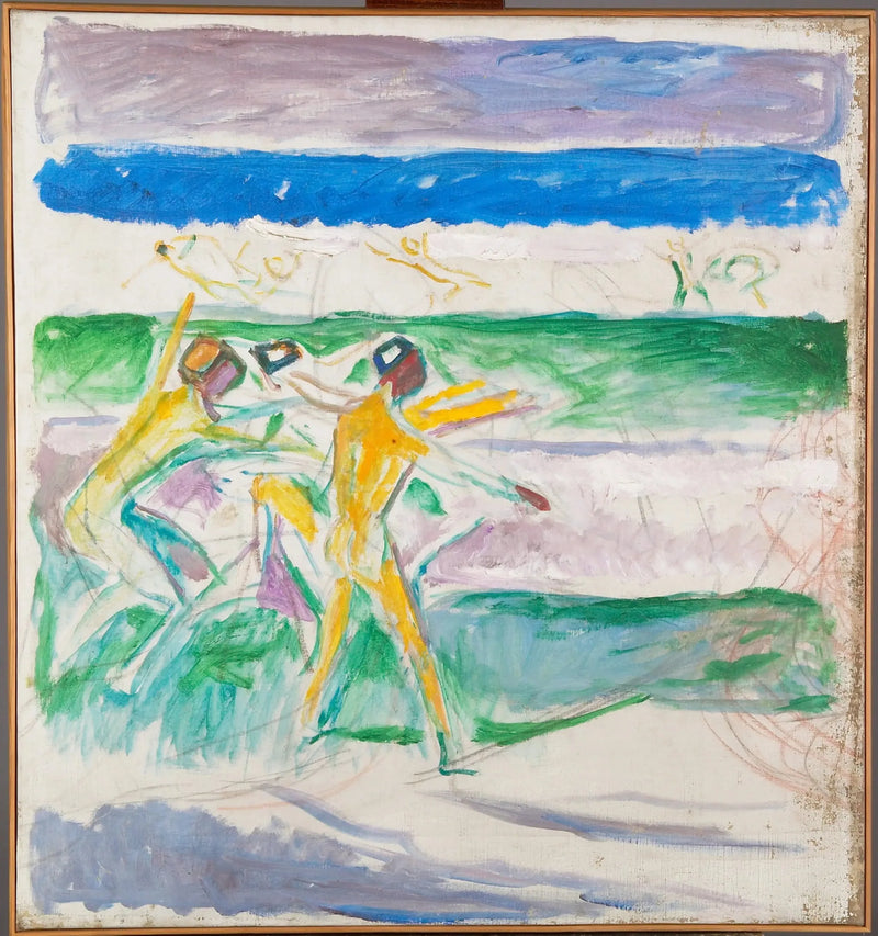 Yüzücüler - Edvard Munch