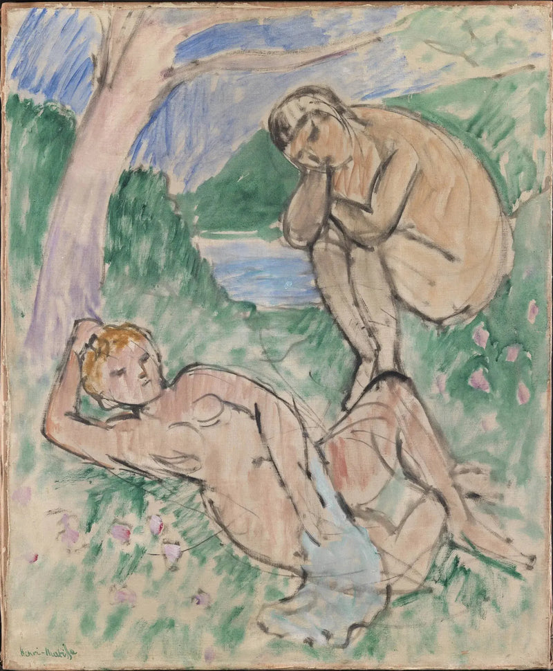Yüzücüler - Henri Matisse
