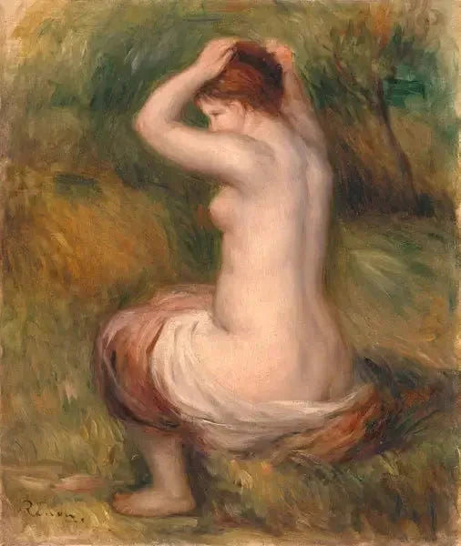 Oturan kadın - Pierre-Auguste Renoir