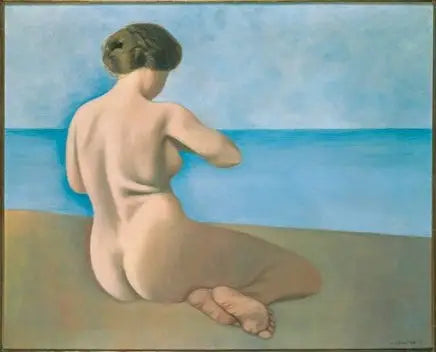 Sırtı sandalyede oturan kadın, Felix Vallotton