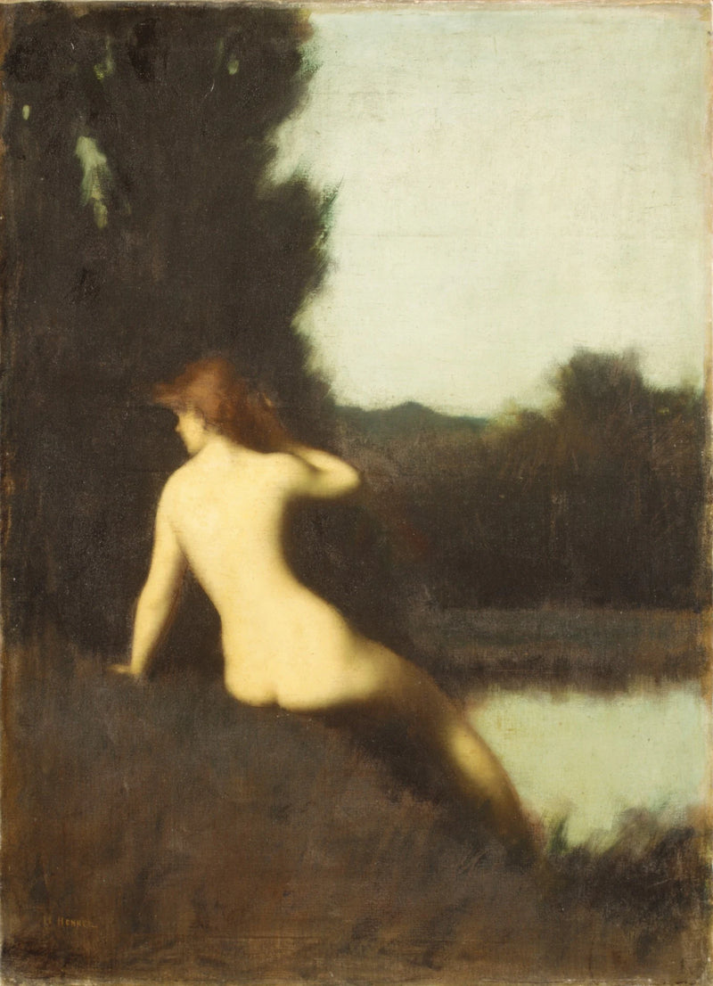 Une baigneuse (Écho) - Jean-Jacques Henner