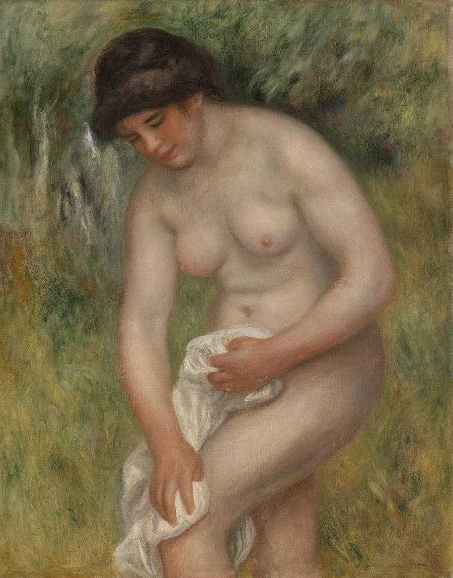 Kurulan Banyo Yapan (Banyo Yapanı Kurulama) - Pierre-Auguste Renoir
