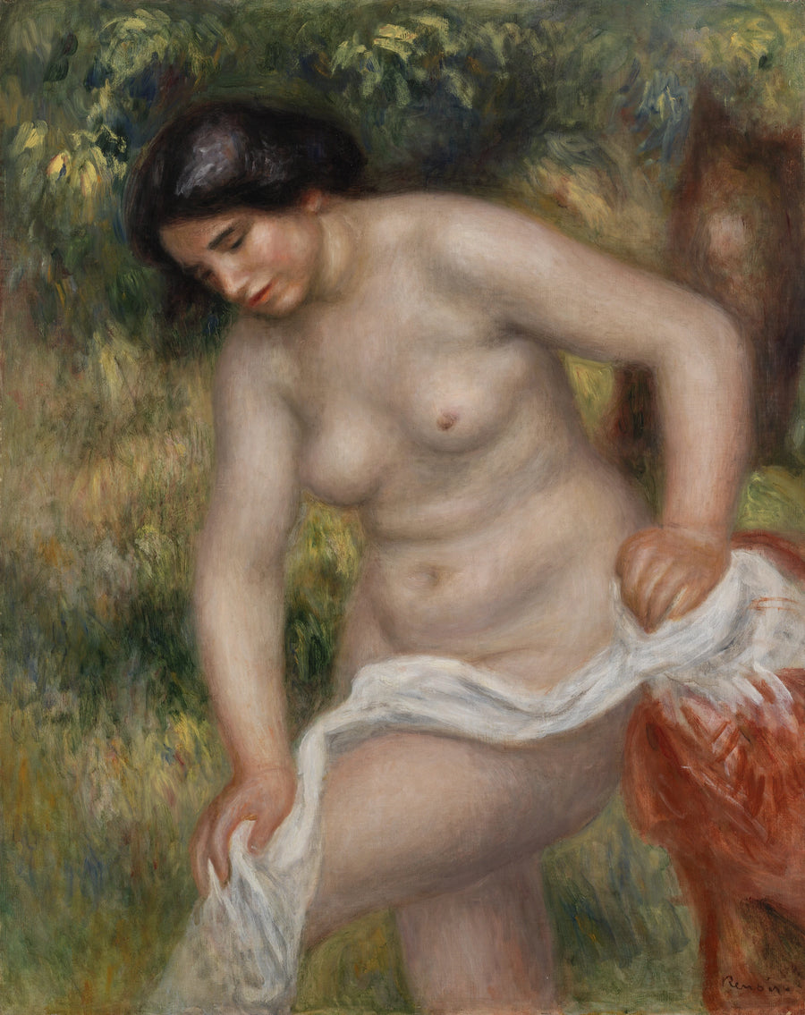 Kurulan Banyo Yapan (Banyo Yapanı Kurulama) - Pierre-Auguste Renoir