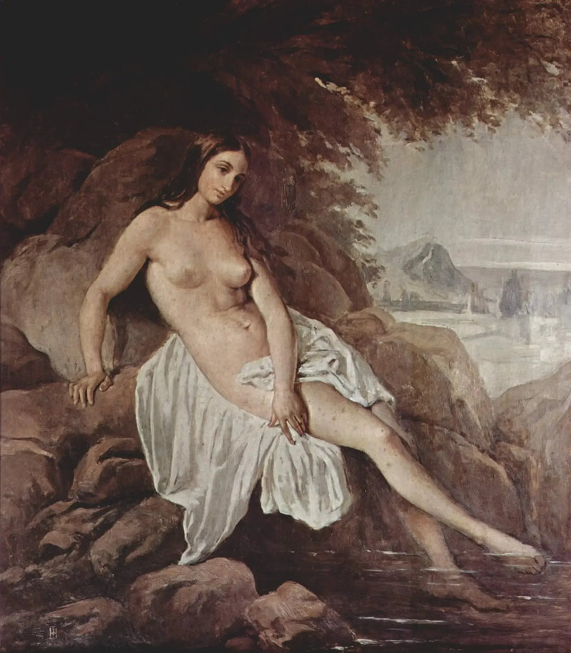 Yüzücü - Francesco Hayez