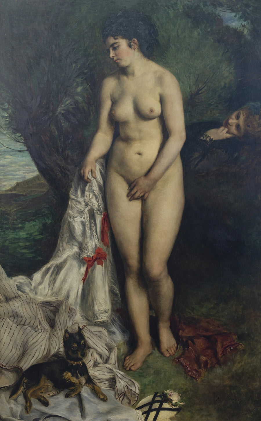 Gryfonlu Yüzücü ya da Seine Kenarında Lise - Pierre-Auguste Renoir
