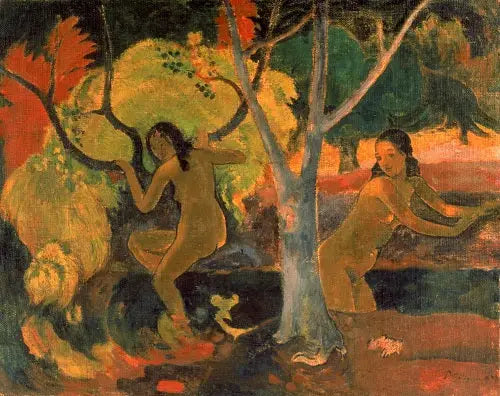 Tahiti'deki Yüzücüler - Paul Gauguin