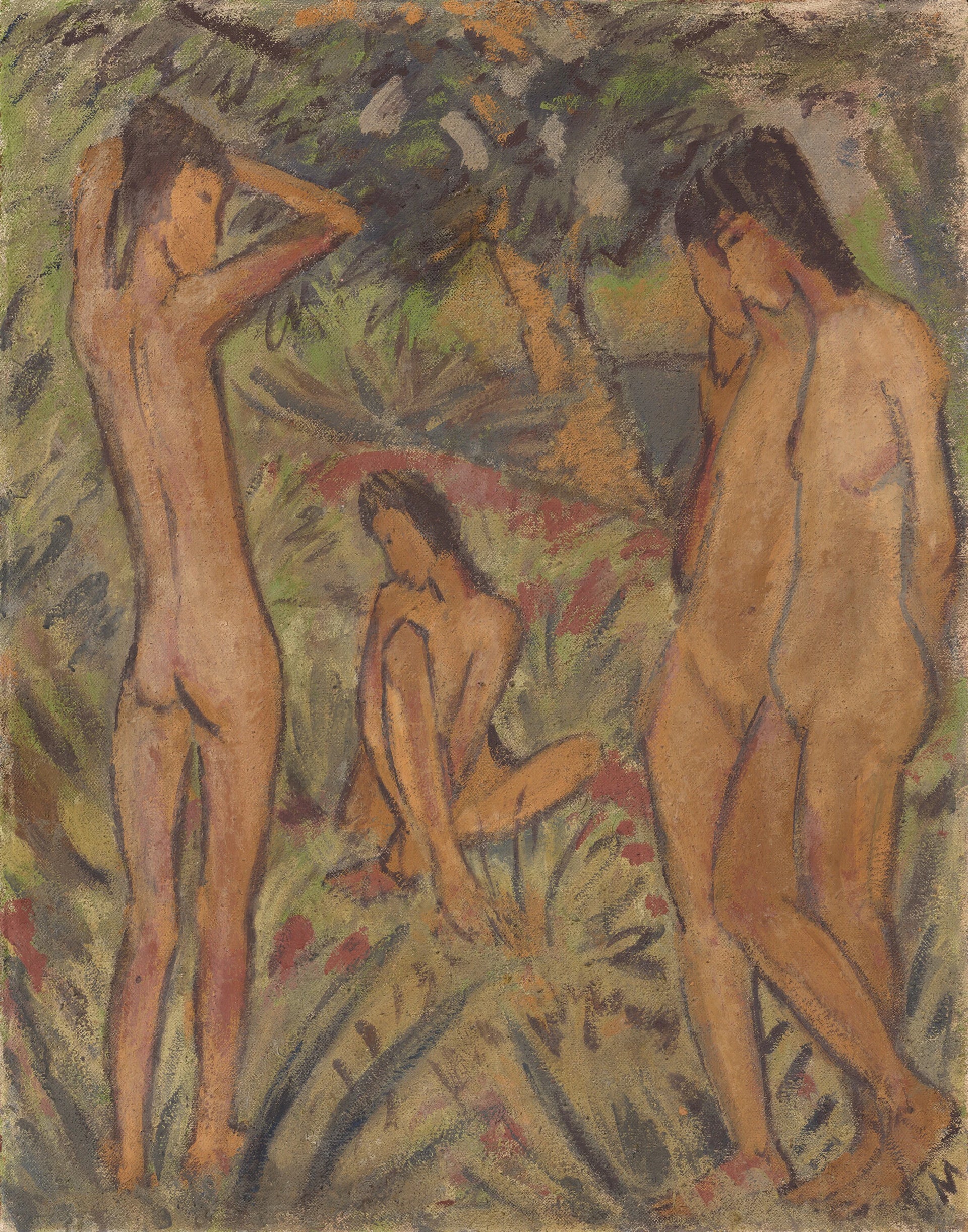 Baigneuses - Otto Mueller