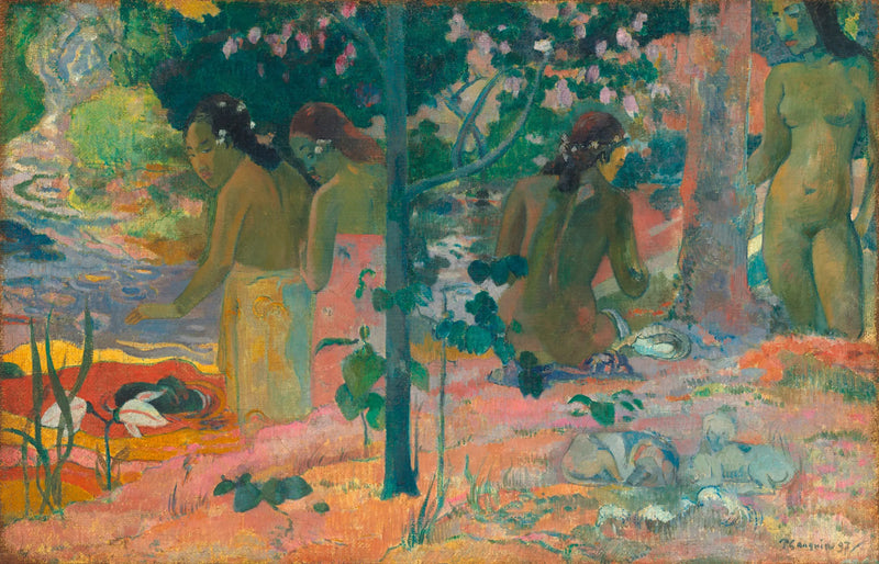 Yüzücüler - Paul Gauguin