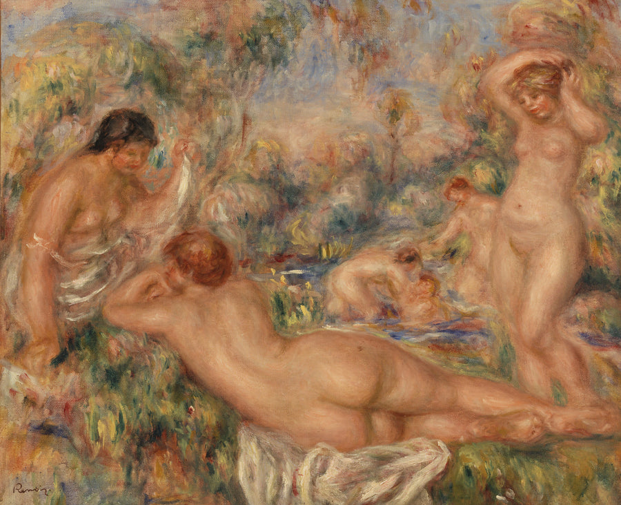 Yüzücüler - Pierre-Auguste Renoir