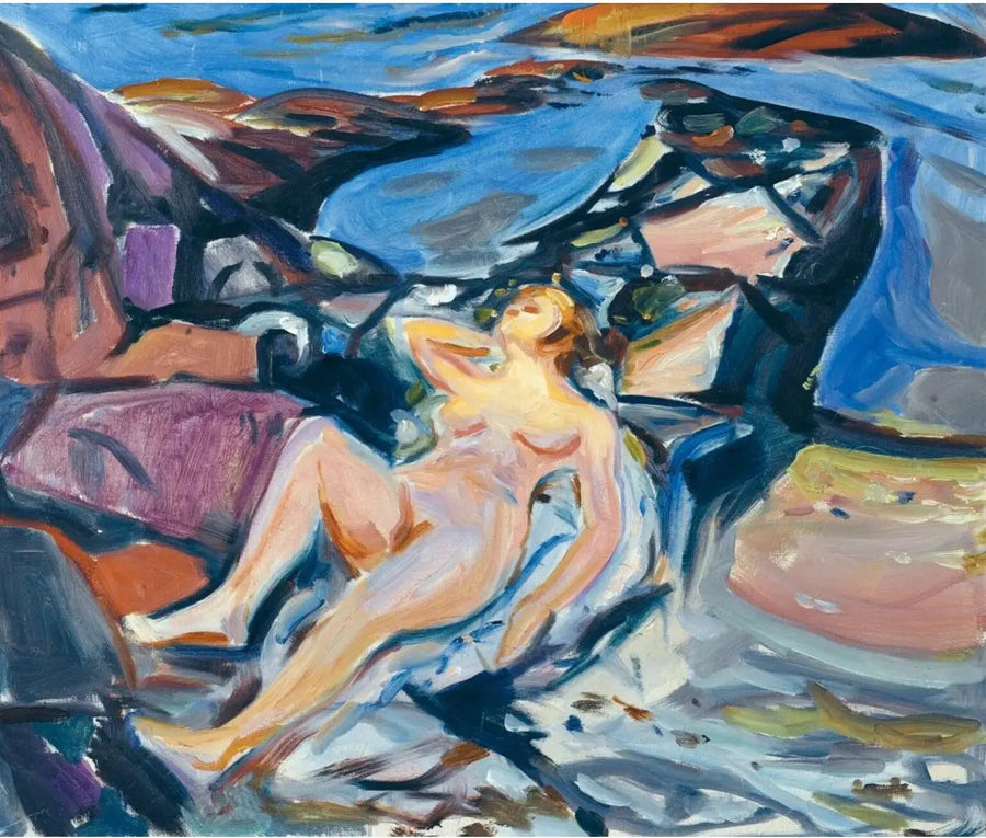güneşlenme - Edvard Munch