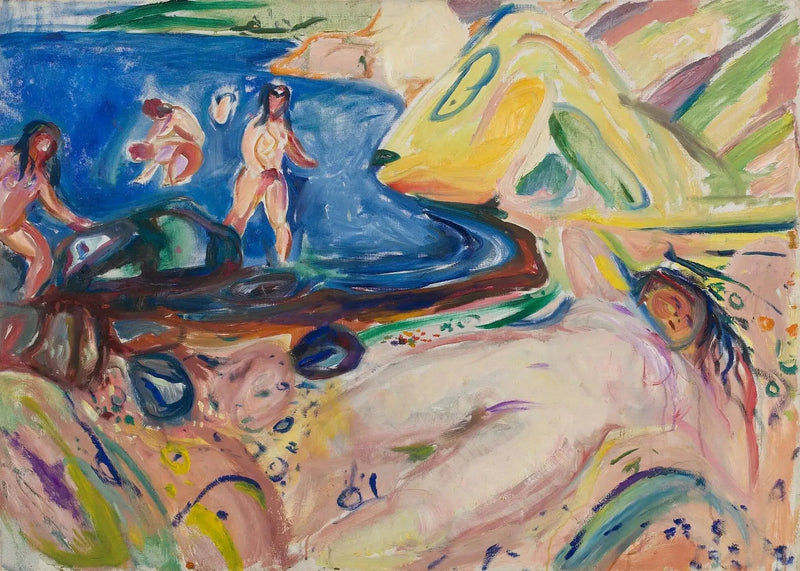 güneşlenme - Edvard Munch