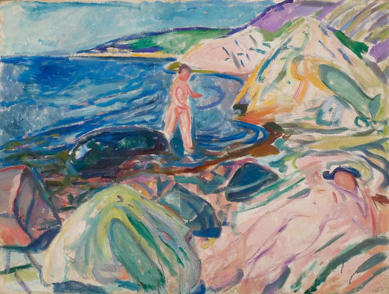 güneşlenme - Edvard Munch
