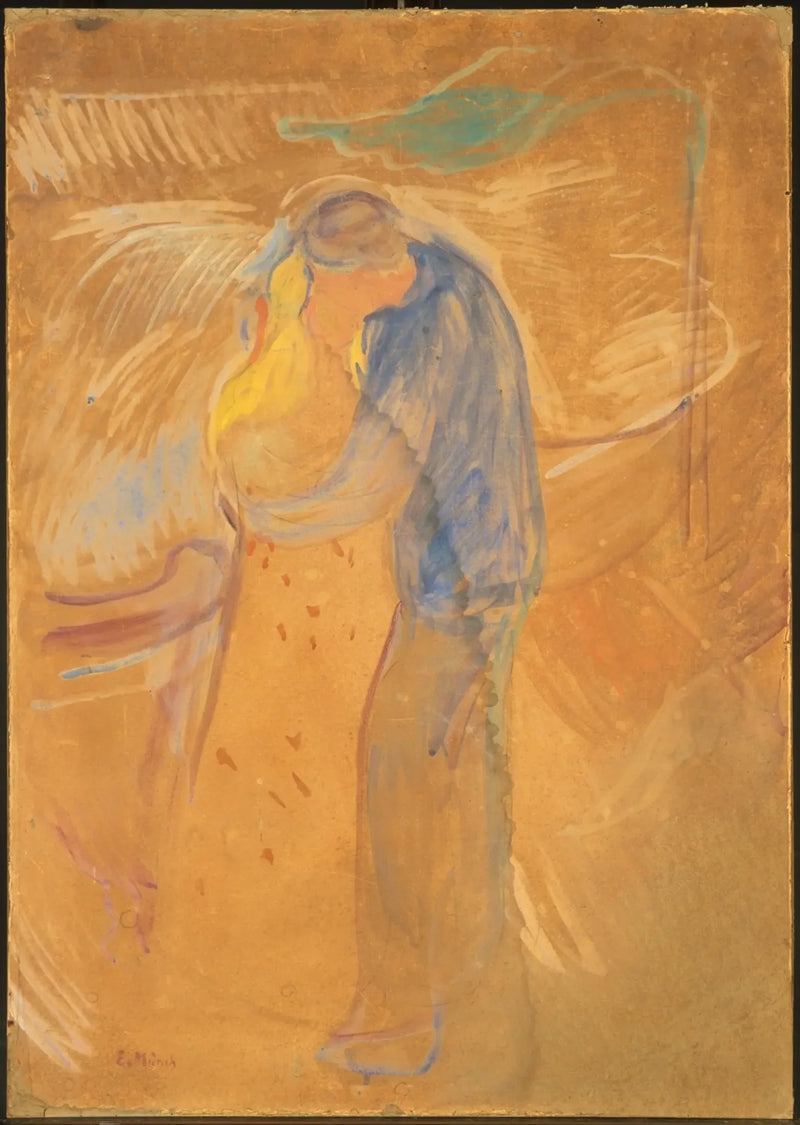 Öpücük - Edvard Munch