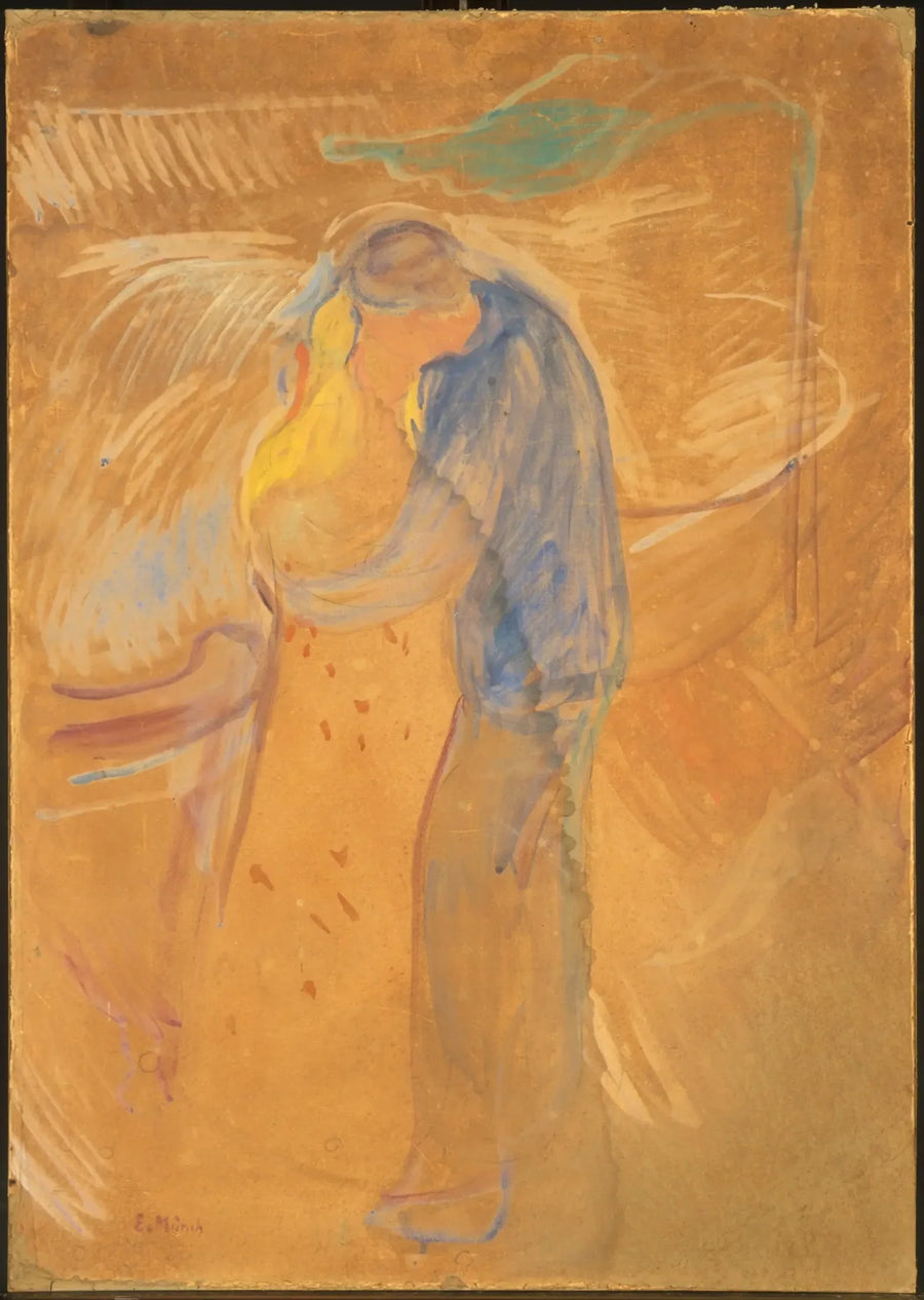 Öpücük - Edvard Munch