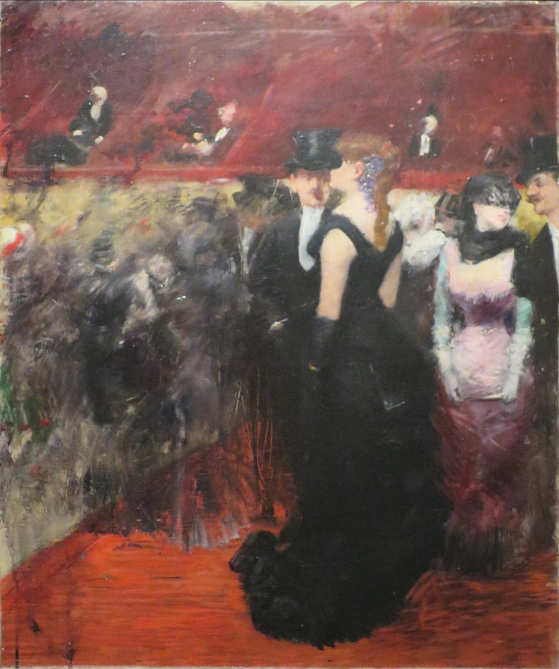 Paris Operası Balosu - Jean-Louis Forain