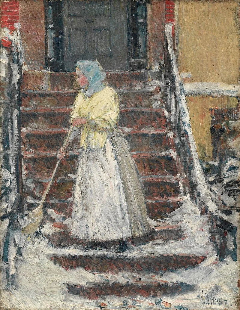 Kar Boyaması - Childe Hassam