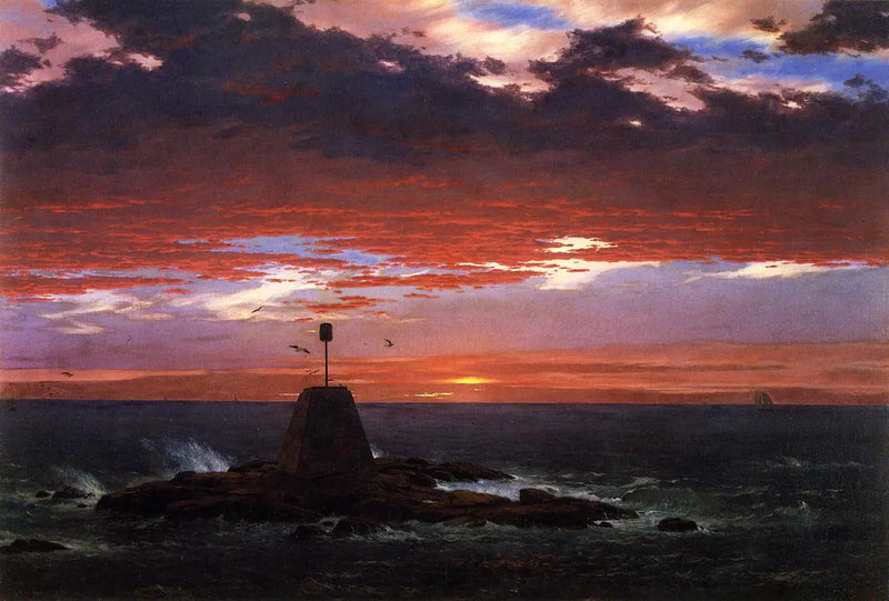 Ballise, Mount Desert Adası açıklarında - Frederic Edwin Church