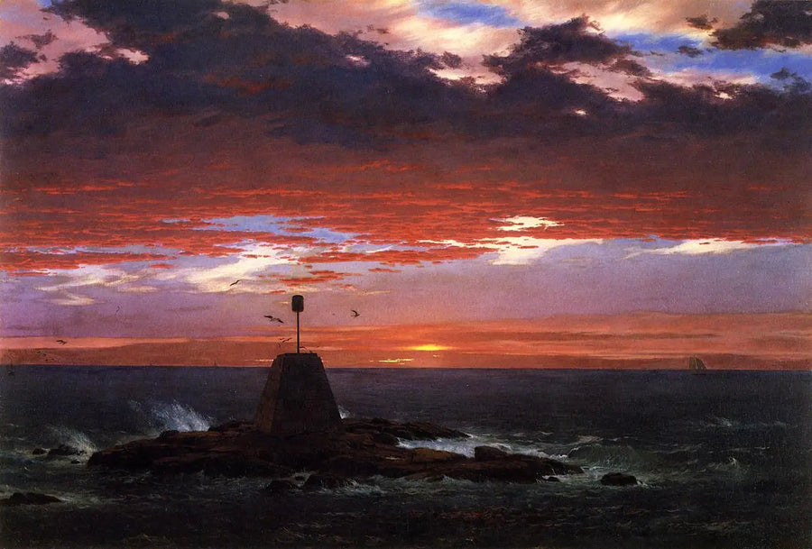 Ballise, Mount Desert Adası açıklarında - Frederic Edwin Church