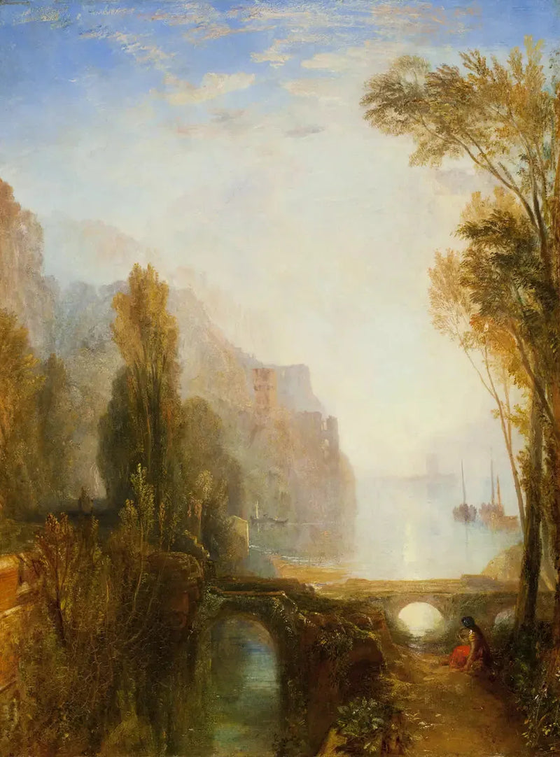 Loir Nehri Kıyıları - J. M. W. Turner