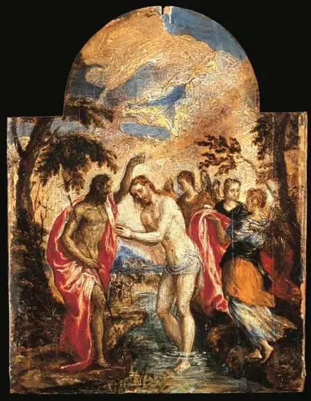 İsa'nın Vaftizi - El Greco