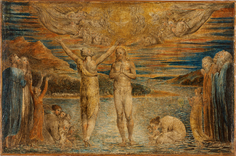 İsa'nın Vaftizi - William Blake