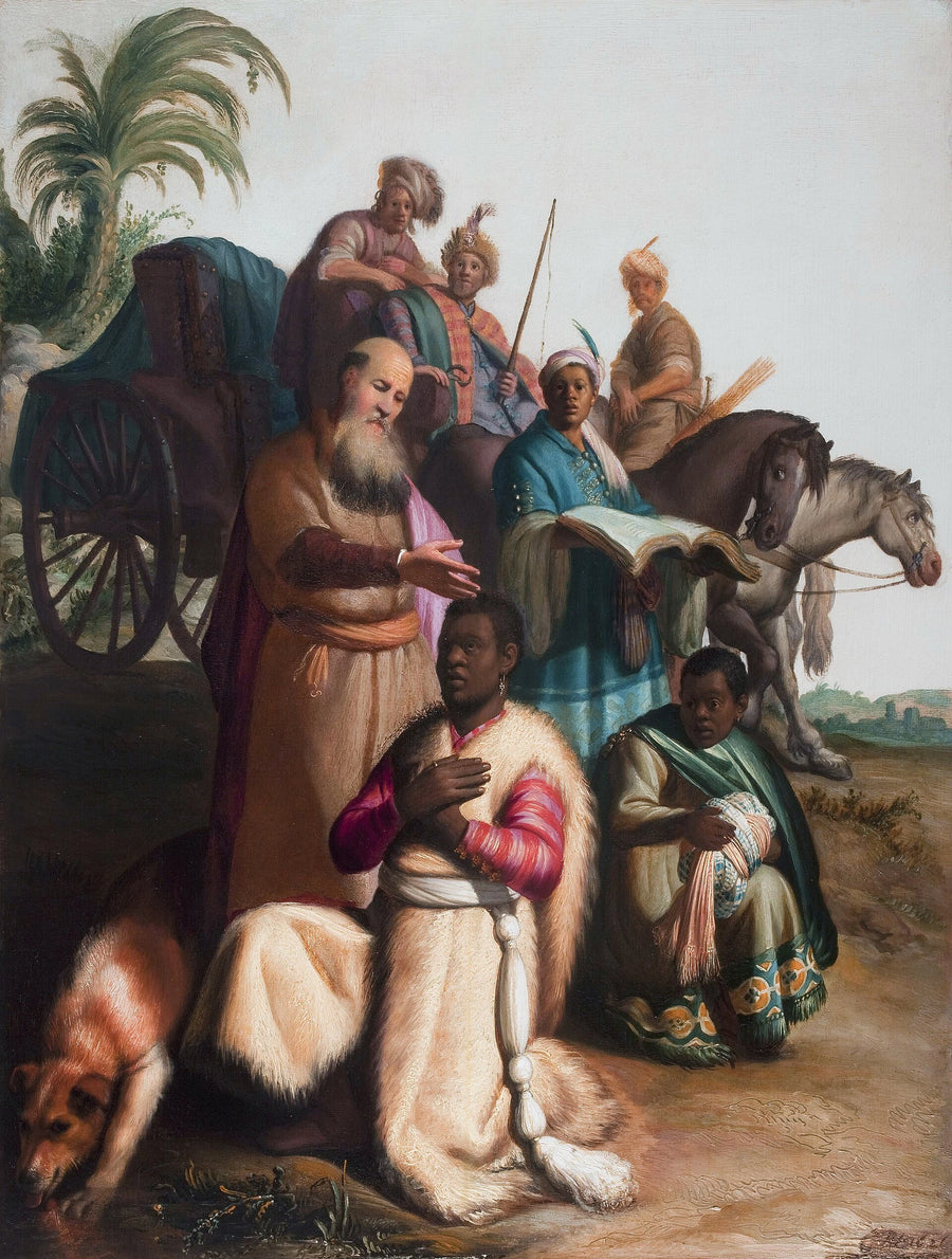 Eunuğun Vaftizi - Rembrandt