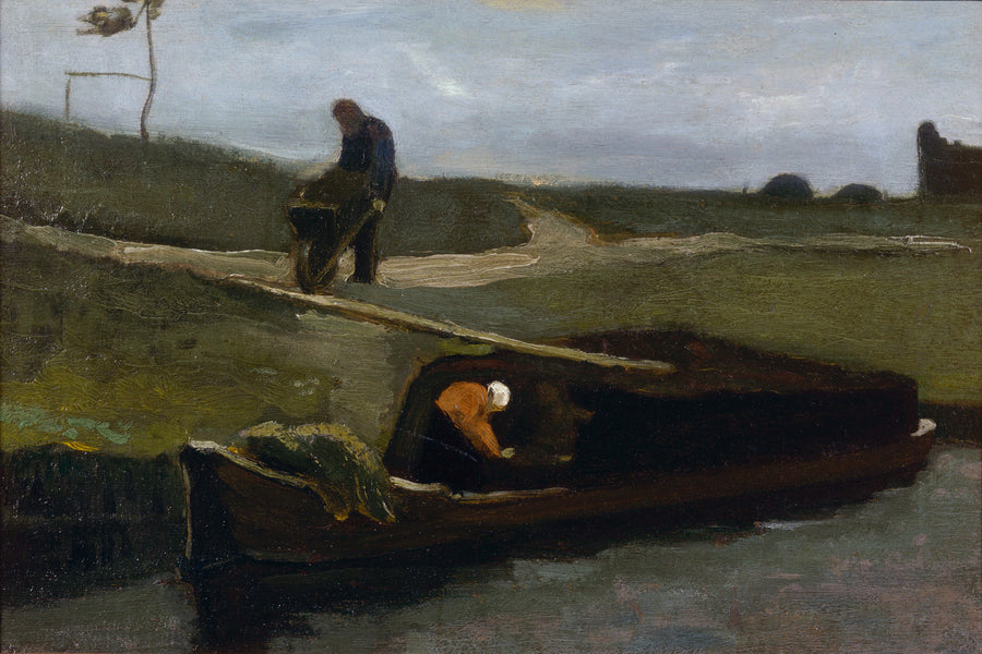 İki karakterli turba botu - Vincent van Gogh