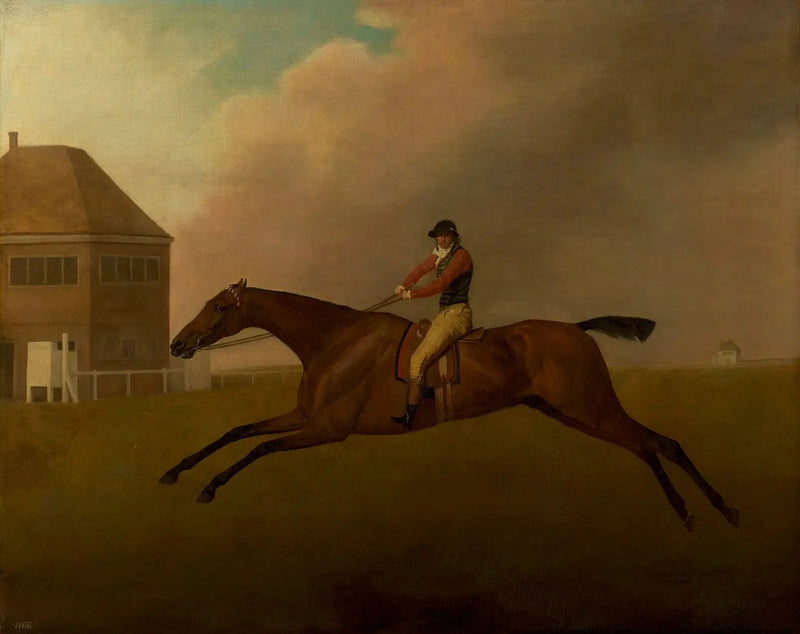 Samuel Chifney ile Baronnet yukarıda - George Stubbs