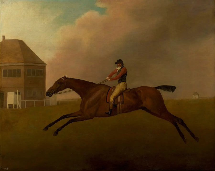 Samuel Chifney ile Baronnet yukarıda - George Stubbs