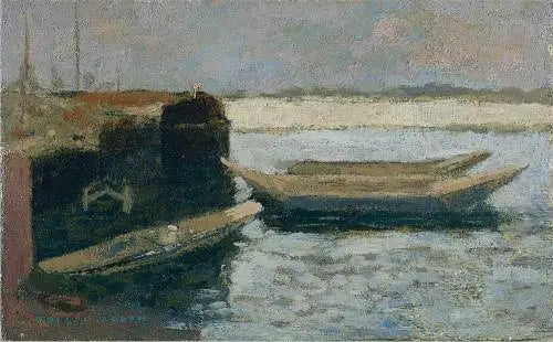 Limanda Yelkenli Tekneler - Odilon Redon