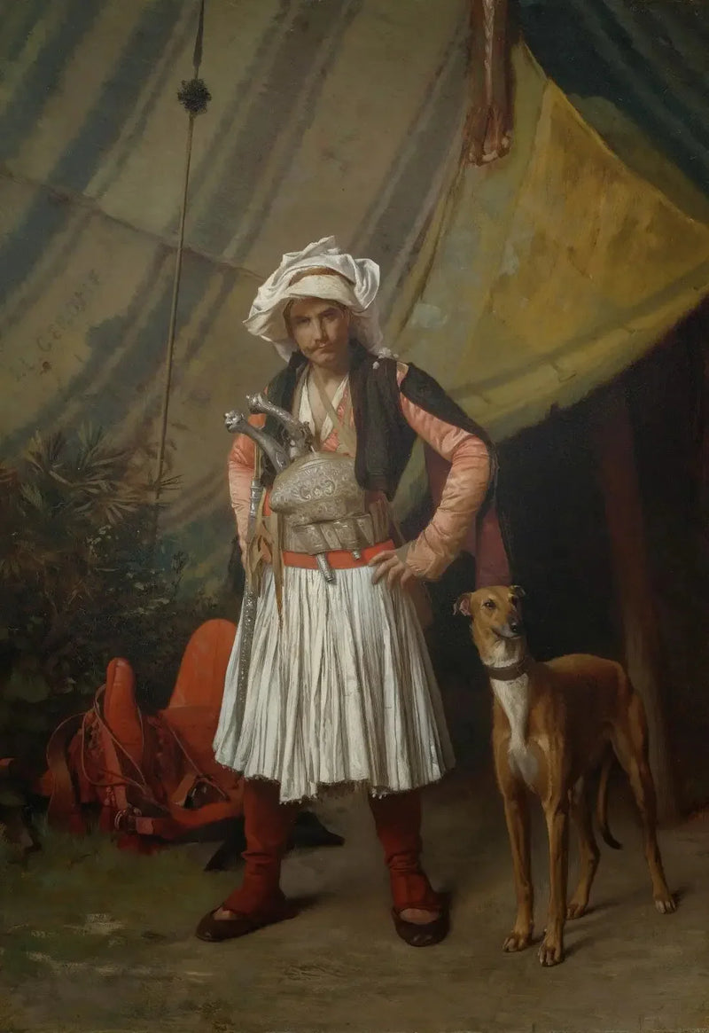 Bashi-Bouzouk ve köpeği - Jean-Léon Gérôme