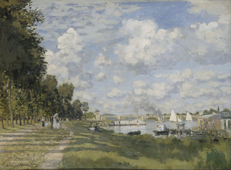 Argenteuil Havzası W225 - Claude Monet