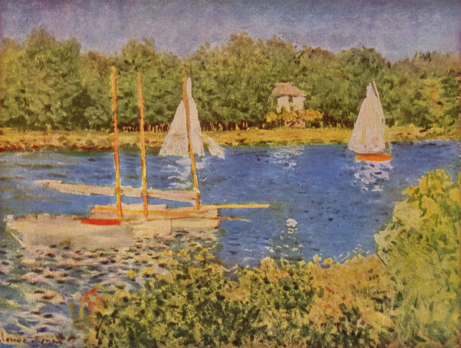 Argenteuil Havzası W325 - Claude Monet
