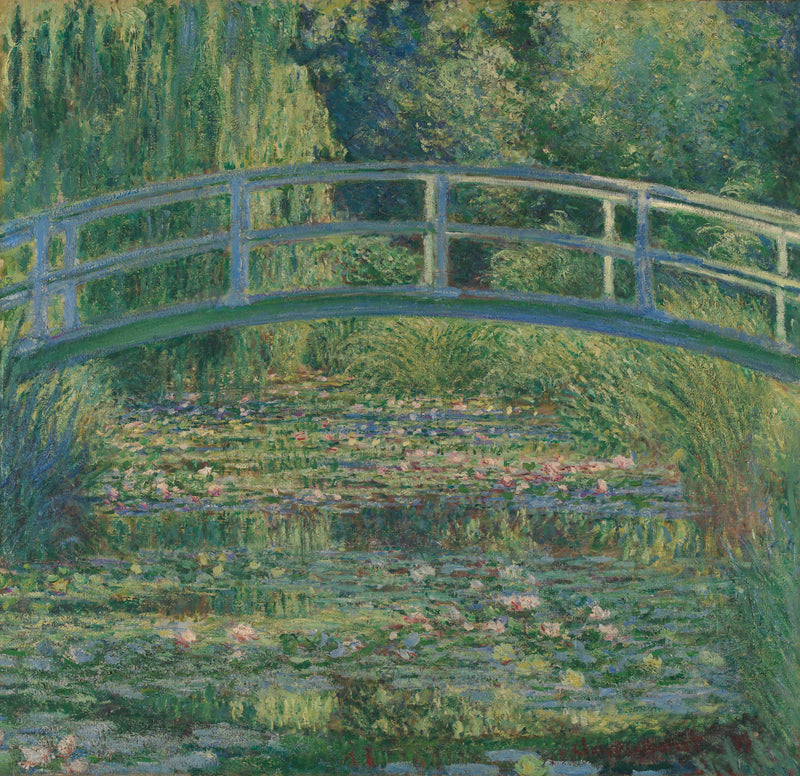 Nilüfer Havzası, yeşil uyum - Claude Monet