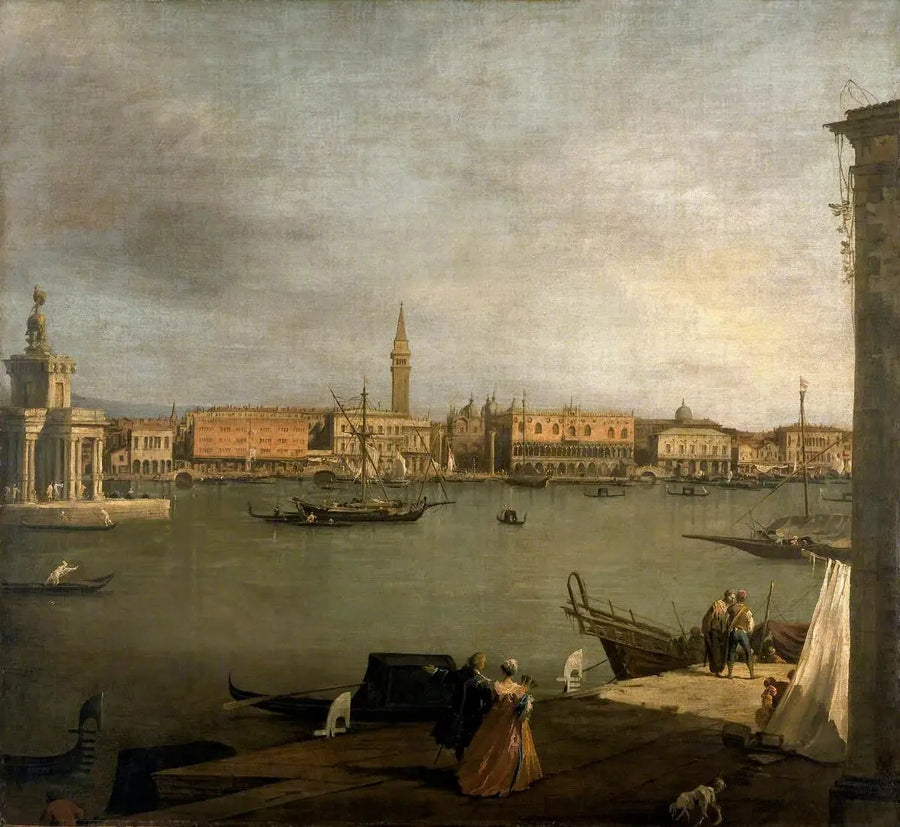 San Marco Havzası, Giudecca'dan - Canaletto