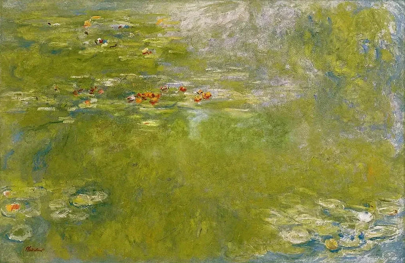 Nilüfer Havzası, Folkwang W1883 - Claude Monet