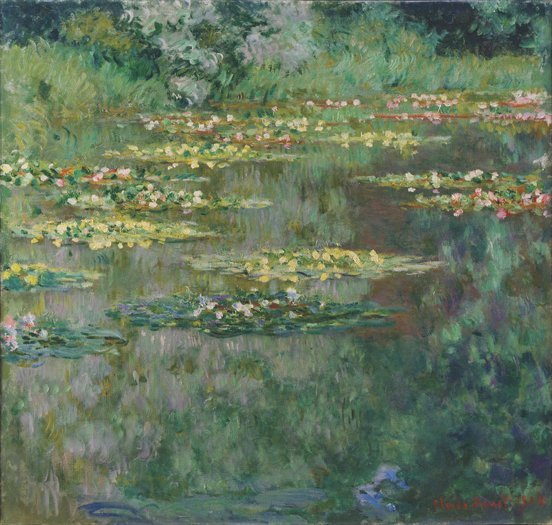 Nilüfer Havzası W1666 - Claude Monet