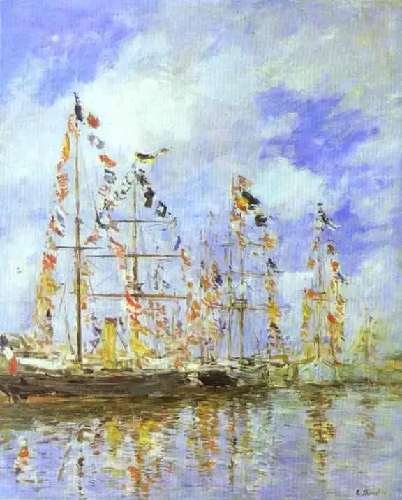 Trouville-Deauville Yat Havuzu - Eugène Boudin