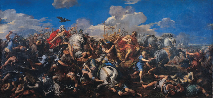 Alexander Savaşı Darius'a Karşı - Pietro da Cortona