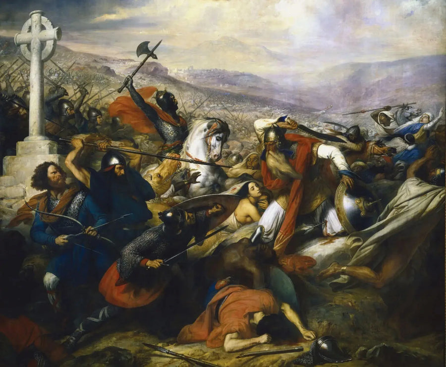 Poitiers Savaşı - Charles de Steuben