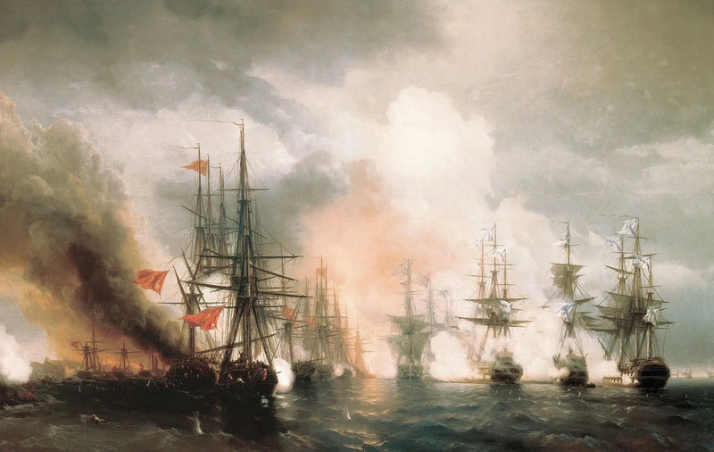 Sinope Savaşı - Ivan Aïvazovski