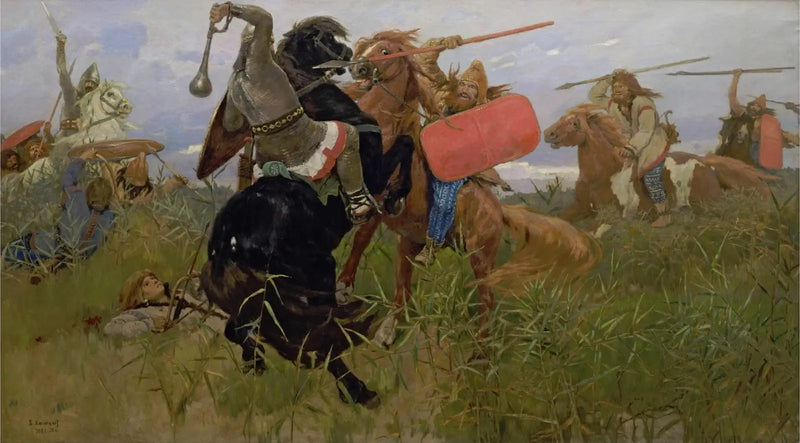 Saklar ve Slaylar Arasındaki Savaş - Viktor Vasnetsov