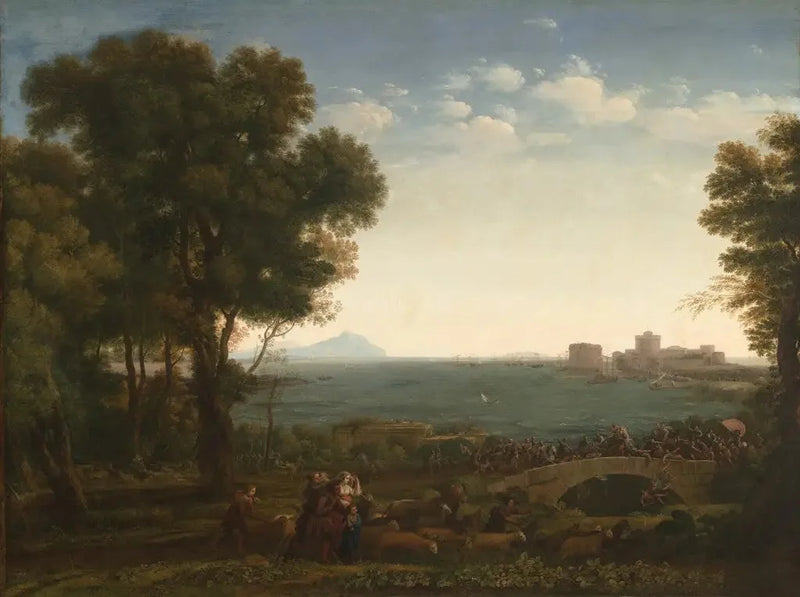 Köprü Üzerinde Savaş - Claude Lorrain